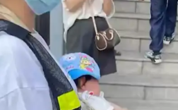 百色教育局通报家长抱婴儿站护学岗：已责成学校整改！