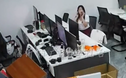 砰！冰箱放办公室突然爆炸 门炸飞 白烟奔涌而出 员工吓得捂耳！