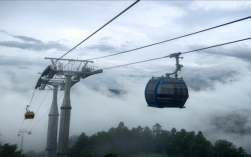 全长约7600米 垂直高差1158米！全球最长高山索道即将试运营！