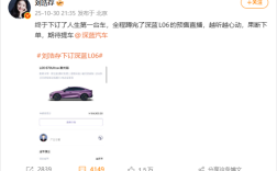 演员刘浩存订了人生第一台车:16万元的深蓝L06!